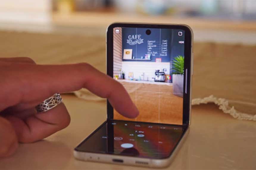 Comment faire une capture d'écran sur le Samsung Galaxy Z Flip3 5G