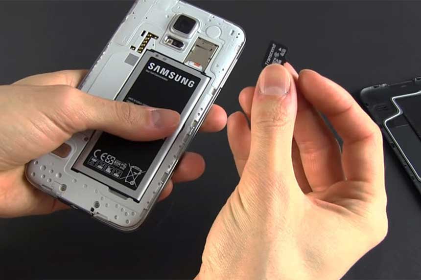 Samsung Galaxy S5 ne reconnaît plus la carte microSD et autres