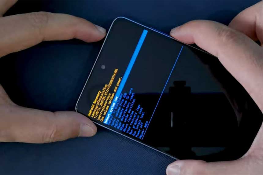 Comment réinitialiser le Samsung Galaxy A73 5G