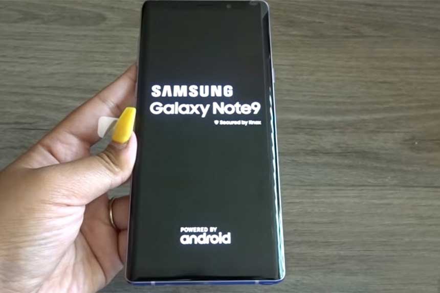 Comment réparer le Samsung Galaxy Note 9 qui ne peut plus se connecter à un réseau WiFi
