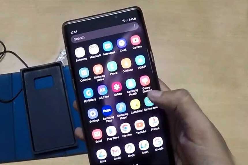 Le Samsung Galaxy Note 9 affiche l'erreur Échec de l'envoi du message