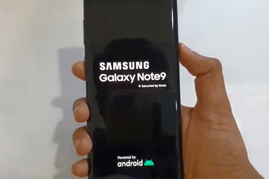 Samsung Galaxy Note 9 affiche l'erreur « Internet n'est peut-être pas disponible »