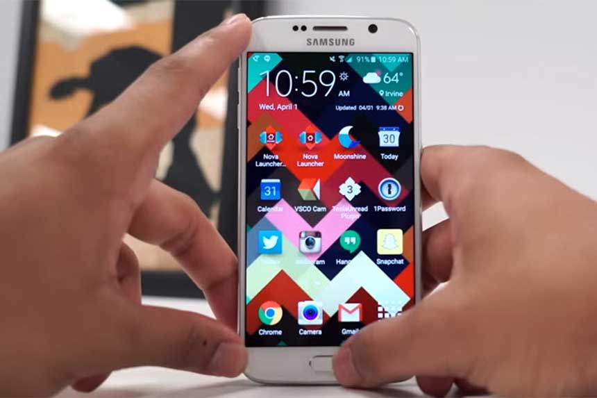 Comment supprimer un compte de Samsung Galaxy S6