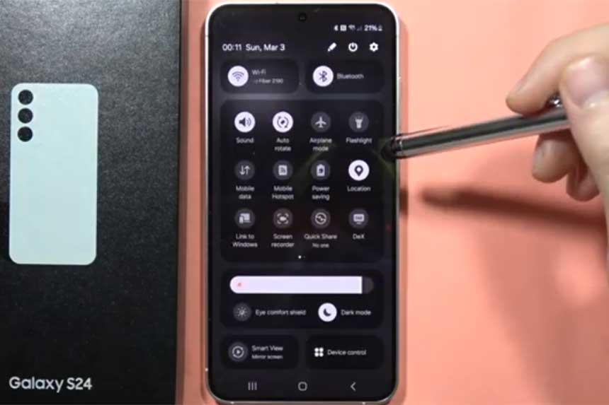 Guide étape par étape: Comment activer le mode sombre sur le Samsung Galaxy S24