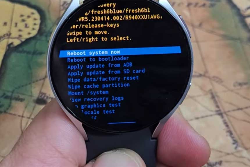 Comment résoudre le problème d'écran noir sur la Samsung Galaxy Watch 6 & 7